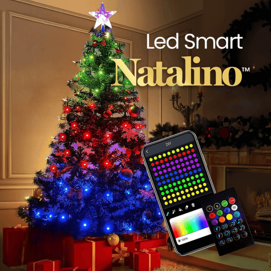 Led Smart Natalino™ - Com APP e Controle Remoto