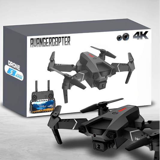 Drone Profissional Com Sensor de Obstáculo Câmera Full HD 4k Wifi/ AvangerCopter (Oferta)