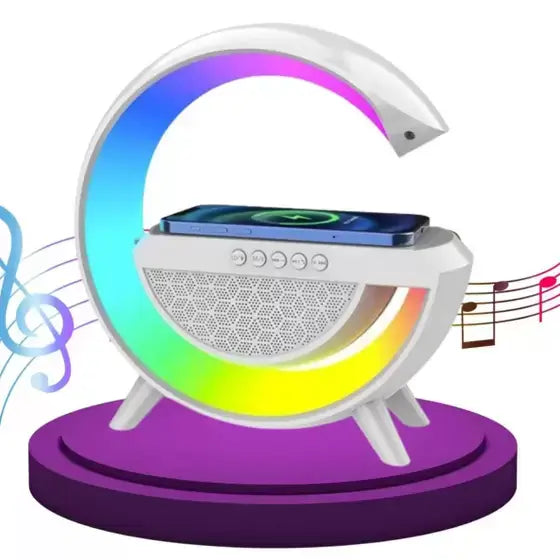 Caixa de som e Luminária De Mesa G Speaker Bluetooth (Promo Vip)