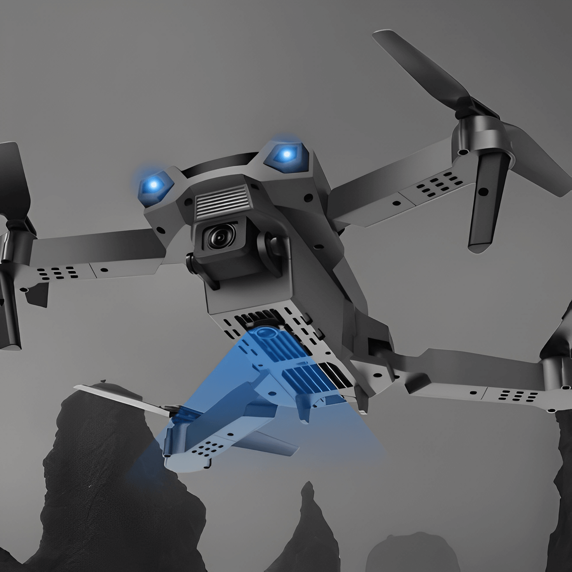 Drone Profissional Com Sensor de Obstáculo Câmera Full HD 4k Wifi/ AvangerCopter (Oferta)