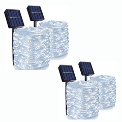 Pisca Pisca - 8 Modos de Iluminação e Carregamento Solar (Oferta)