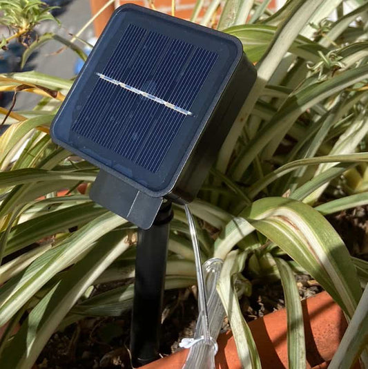 Pisca Pisca Solar - 8 Modos de Iluminação e Carregamento Solar