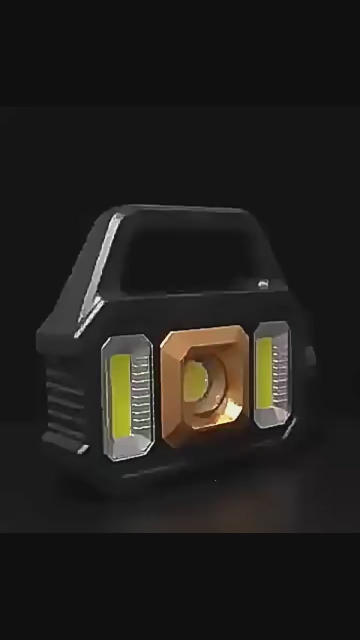 Lanterna Thunder Max 3 em 1 - Energia Solar [ULTRA POTENTE]