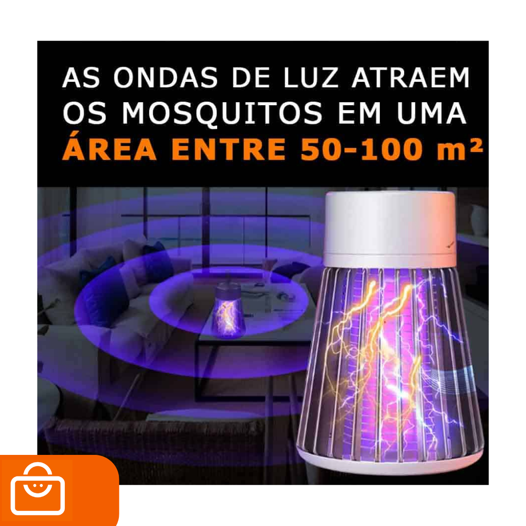 Lâmpada Mata Mosquitos Ultravioleta - Kill It - Pague 1 Leve 2 - (Oferta)