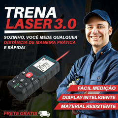 Trena Métrica a Laser 100 Metros Display Profissional (Oferta)