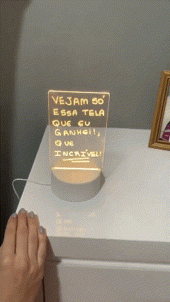 Luminária Criativa LED - Compra Tranquila